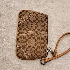 Coach wristlet